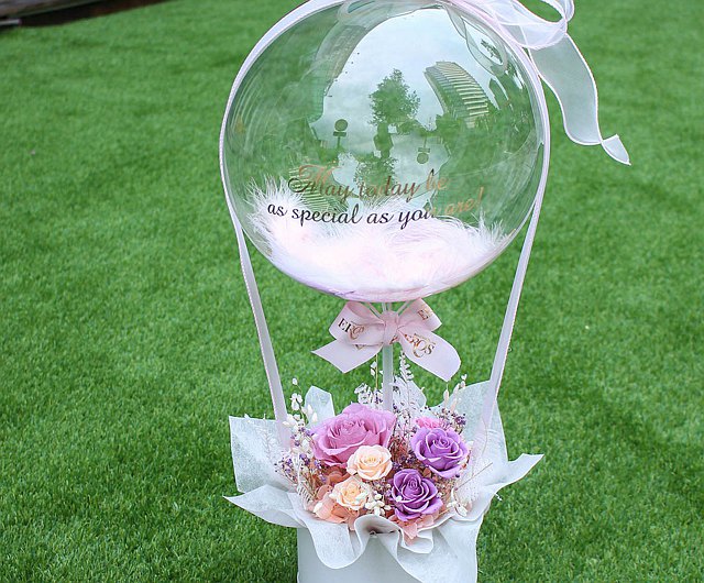 Hot Air Balloon Flowers Designed to Delight