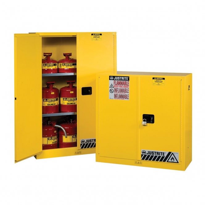 flammable and corrosive storage