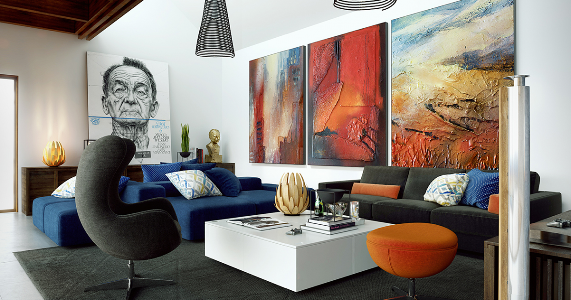 Make your house look artistic with beautiful artworks